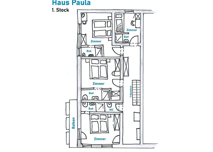 Bruegglers Ferienhaeuser Casa vacanze *